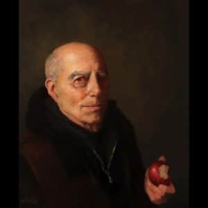 Self Portrait with Apple