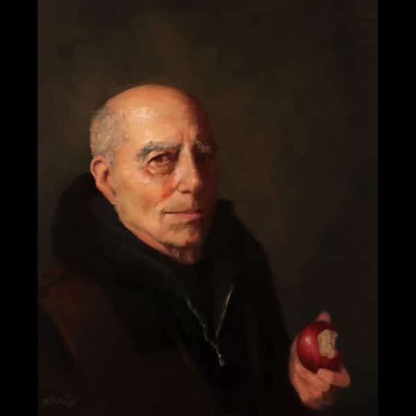 Self Portrait with Apple